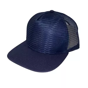 Pacific Headwear ORIGINAL 5-Panel Netz Overlay Trucker Druckknopflasche Kappe Mütze P724 - Bild 1 von 6