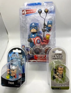 NUOVO set regalo Marvel Captain America guerra civile limitato BONUS Thor & Peter Uenkman - Foto 1 di 8