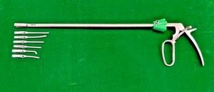 Laparoscopic Bulldog Clamp 10mmx330mm with 6 Clips Reusable Surgical Instruments - Picture 1 of 12