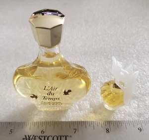 Vintage Nina Ricci L'Air Du Temps Eau De Toilette Perfume 25 mL And One Free  - Picture 1 of 7