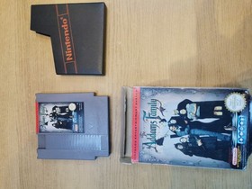 The Addams Family  1985 Nes Cartridge And Sleeve