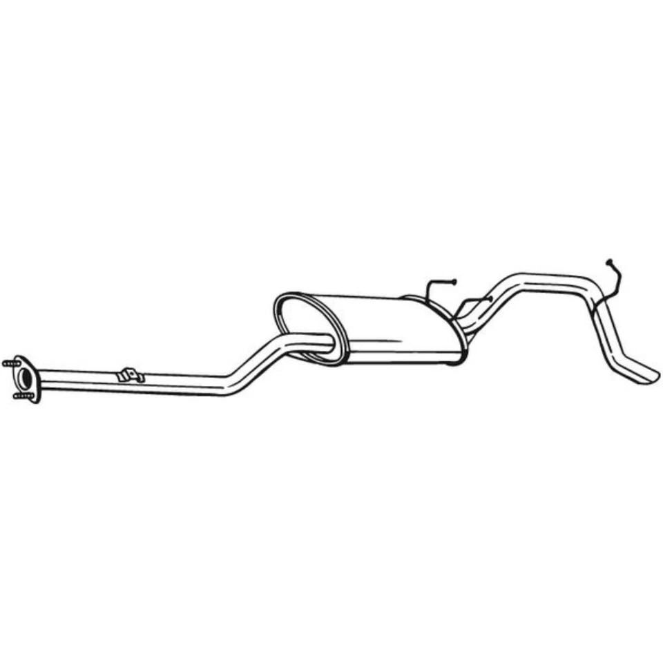 BOSAL Silenciador Para Nissan Pixo Suzuki Alto 284-485 - Imagen 1 de 1