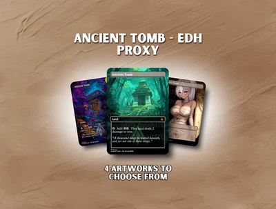 Ancient Tomb - Custom Magic: The Gathering Card - Image 1 of 4