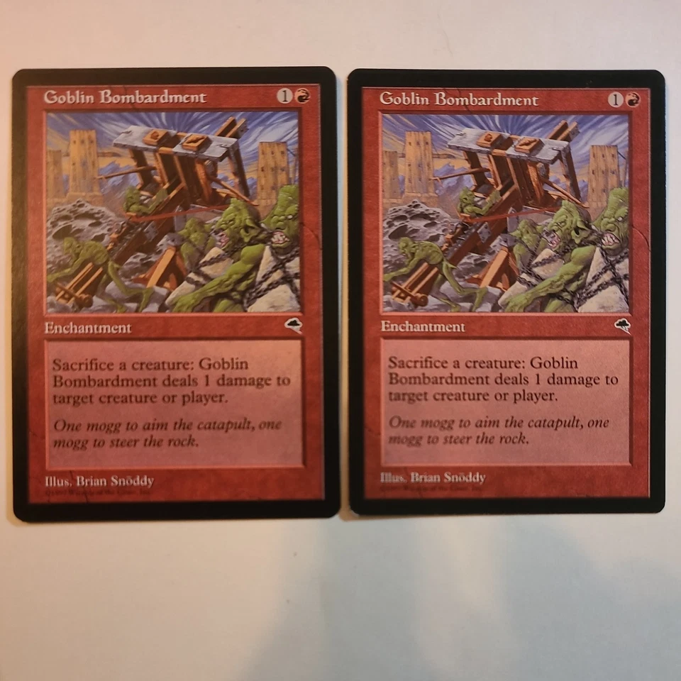 2x Goblin Bombardment - Tempest Regular - Mtg - Image 1 of 1