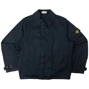 Giacca vintage Stone Island Raso Gommato con zip taglia L - Foto 1 di 7