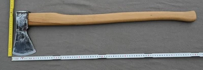 Axt 1250g geschmiedet und punziert Smalcalda restauriert und neu eingestielt  X1 - Bild 1 von 4