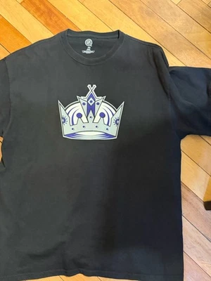 Camisa Los Angeles Kings Para Hombre 2XL Púrpura NHL Hockey Reebok En Blanco Foto 1 de 4