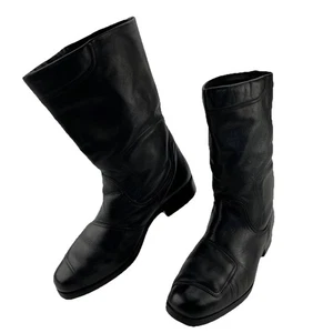 ARUSA Herren Vintage Motorradstiefel, Gr. 10D Extra Polsterung zum Reiten - Bild 1 von 10