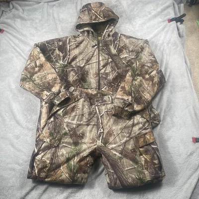 Cabelas Realtree Camo Set Mens XL/32x35 Jacket Pants Dry Plus Hunting Camoflauge - Image 1 of 4