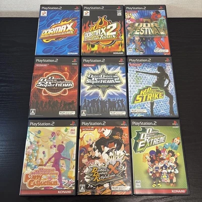 Dance Dance Revolution 9 set Party Extreme Revolution SuperNOVA Japan PS2  DDR - Image 1 of 4