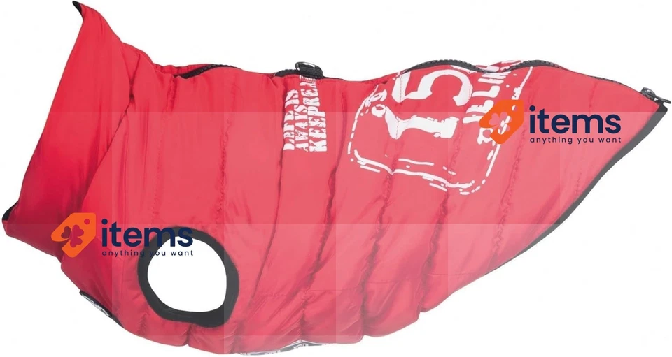 Trixie Manteau Harnais pour Chiens De Grand Taille Et M 45 CM Rouge Jas Incl - Photo 1/1