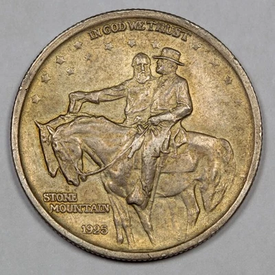 1925 Stone Mountain Silver Commemorative Half Dollar - Image 1 of 2