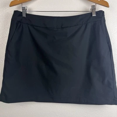 Nike Golf Dri-Fit Women's Skort Black Performance Skirt with Pockets Size 12 - Image 1 of 4