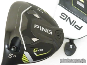 PING G430 SFT Fairway 18°  5 Wood Alta CB 65 Black Regular +Cover  LEFT LH  MINT - Picture 1 of 5