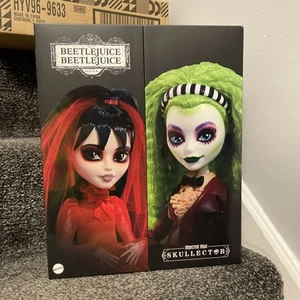 Neu in OVP 2025 Monster High Skullector Beetlejuice Beteigeuse & Lydia Doll Set - Bild 1 von 10