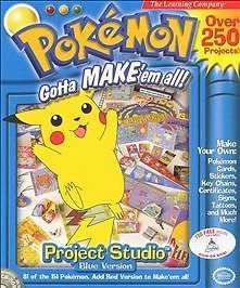 Pokémon: Project Studio -- Blue Version (PC, 1999)
