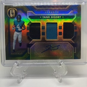 TANK BIGSBY ROOKIE TRIPLE PATCH AUTO  #4/149 2023 GOLD STANDARD JERSEY MATCH🔥🔥