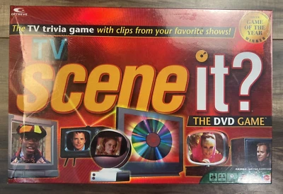 TV Scene It? DVD Board Game The DVD Trivia Game New Game of the Year 2005 SEALED - Image 1 of 3