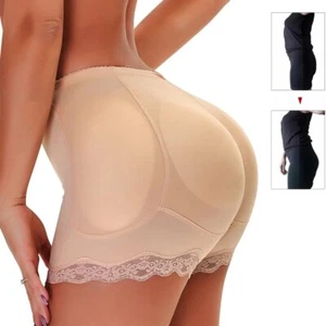 Padded Butt Lifter Corrective Underwear Butt Enhancer Body Shaper Modeling Strap - Picture 1 of 21