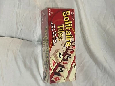 Official Solitaire Tiles Game by Winning Moves 2002 New Sealed - Image 1 of 2