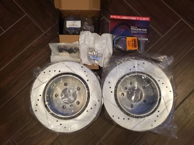 Kit Cerámico Power Stop K6023 Z23 Evolution Rotores Perforados/Ranurados (SOLO TRASERO) Foto 1 de 4