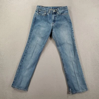 Polo Ralph Lauren 蓝色牛仔裤女式 8 x 31 周末棉牛仔布 30x31 牛仔布 — 第 1/4 张图片