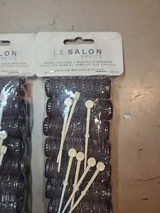 Le Salon Brush Rollers. 2 Packs Of 7ea. 14 Total. - Picture 1 of 4