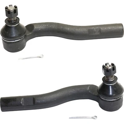 Front Outer Tie Rod End Set For 90-00 Lexus LS400 SC430 GS300 GS430 GS400 2 Pcs - Image 1 of 4