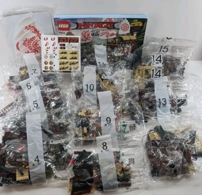 LEGO The LEGO Ninjago Movie: Destiny's Bounty (70618) ~ неполный ~ запечатанные сумки - Изображение 1 из 4