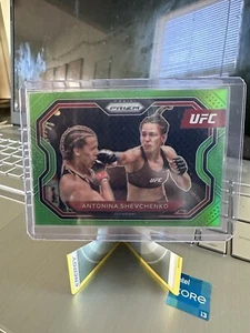 UFC PRIZM 2021 GREEN CARD ANTONINA SHEVCHENKO!!! /75 SP!!! - Picture 1 of 3