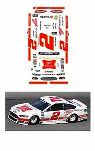 #2 Miller High Life 2015 1/64 scale decal AFX Tyco Lifelike Autoworld - Picture 1 of 2