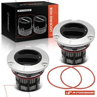2x New Front 4WD Auto Locking Hub for Ford F-250 F350 F450 F550 Super Duty 11-22 - Image 1 of 4