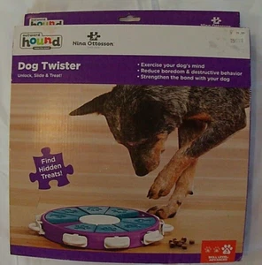 Outward Hound "Dog Twister" Unlock, Slide & Treat, Skill Level 3, Hundespielzeug - Bild 1 von 11