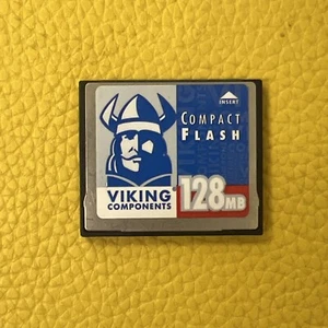Viking 128MB Compactflash Cf Card Memory - Picture 1 of 3