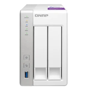 QNAP TS-231P Dual Core 1.7GHz 1GB DDR3 RAM 2x Baie Nas Système - Photo 1/5