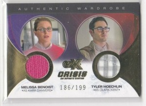 CZX Crisis On Infinite Earths Dual Relics Kara Danvers Clark Kent Wardrobe #/199