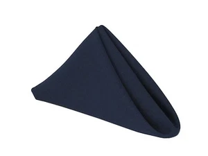 150 pieces 20" x 20" Polyester Napkins Wedding Party Catering 24 COLORS SALE USA - Picture 1 of 29