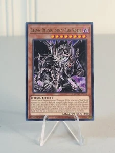Yugioh - Grapha, Dragon Lord of Dark World - MAGO-EN118 - Rare 1st Edition - Picture 1 of 2