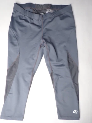 Roadrunner Deportes Gris Capri Leggings Mujer M Pro Velocidad Correr Pantalones Yoga Foto 1 de 4