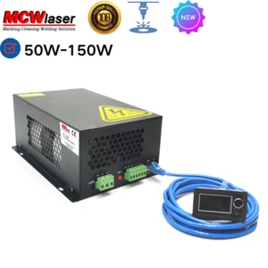 Fuente de alimentación de tubo láser de CO2 50W 60W 80W 100W 150W para corte grabado fuente de alimentación - Imagen 1 de 8