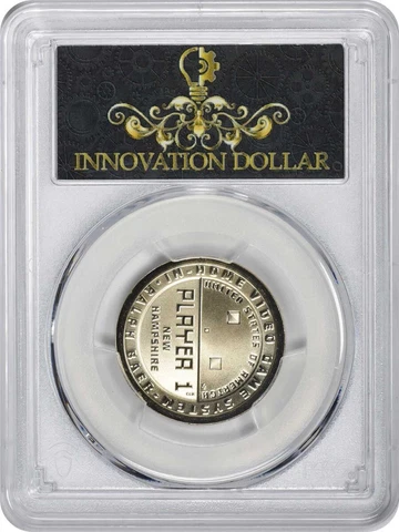 2021-S American Innovation Dollar NH Video Game Reverse Proof PR69 FS PCGS Cover