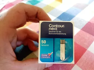 Contour NEXT Blutzucker-Teststreifen - 2x50 Stück mhd 06 -2026 oder länger!,,, - Bild 1 von 1