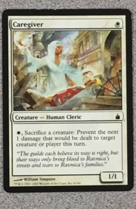 MTG - CAREGIVER 1X - RAVNICA: CITY OF GUILDS - COMMON - CREATURE - NM - Picture 1 of 2