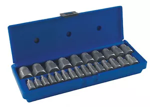 25 Pc. Hex Head Multi-Spline Screw Extractor Set AHN-53227 Brand New! - Picture 1 of 2