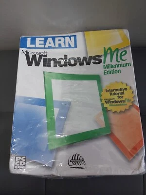 LEARN MICROSOFT WINDOWS ME MILLENNIUM EDITION - NEW SEALED BOX - Bild 1 von 4