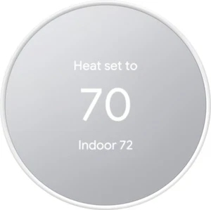 Google Nest Smart Programmable Wifi Thermostat - Snow - Picture 1 of 7