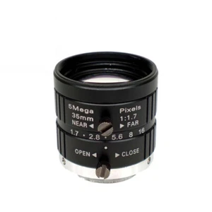 5MP Industrial Camera Lens C Mount Machine Vision Surveillance Traffic 35mm 2/3" - Picture 1 of 5