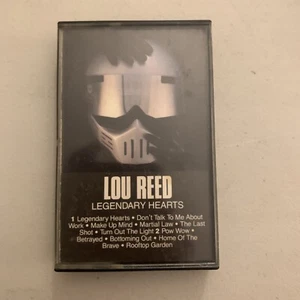 Lou Reed Legendary Hearts Cassette Tape RCA AFK1-4568 - Picture 1 of 4