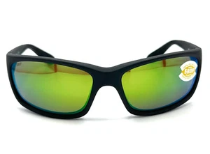 Costa Del Mar Jose Sunglasses Matte Gray/Green Mirror 580Plastic - Picture 1 of 8
