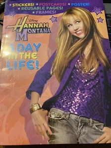 Hannah Montana Fun Pack w/3 Books Stickers Posters by Modern Publishing New Rare - Imagen 1 de 8